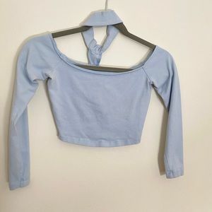 original American Apparel choker croptop